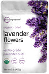 Organic Dried Lavender Flowers, 2Lb (32Oz) | Culinary Lavender From France For Tea, Home Fragrance & Sachets | Food Grade Edible