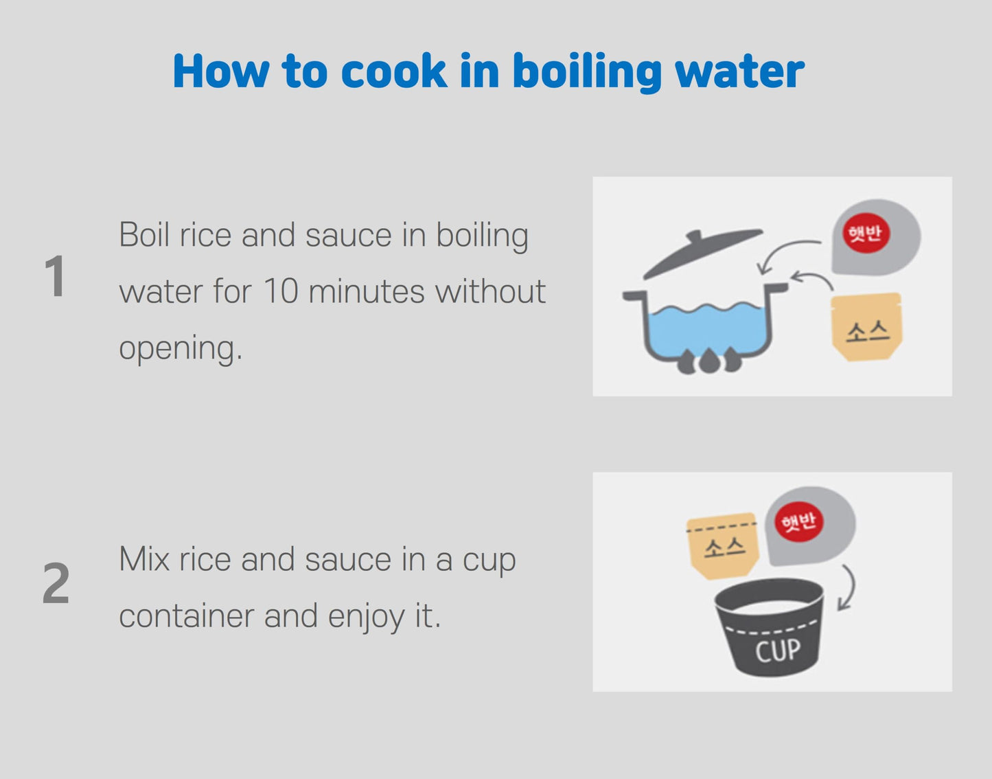 Cj Instant Rice Hetbahn Cupban (3Bowls, Fried Kimchi)