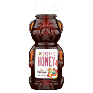 Madhava Honey Organic Honey Bear - Case Of 6 - 12 Oz(D0102H5Kmcp)