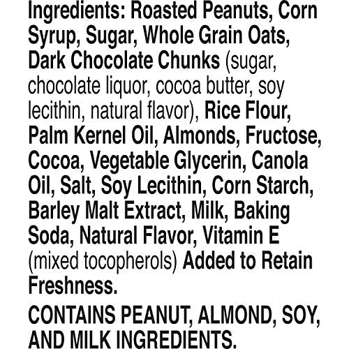 Nature Valley Granola Bars, Sweet and Salty Nut, Dark Chocolate Peanut & Almond, 6 Bars, (Pack of 6)