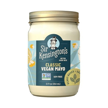 Sir Kensington's Vegan Mayo Classic Keto Diet Certified Gluten Free Certified Vegan Soy Free Non- GMO Project Verified Shelf-Sta