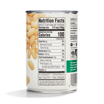 365 by Whole Foods Market Organic Great Northern Beans, 15.5 OZ, Pack of 1