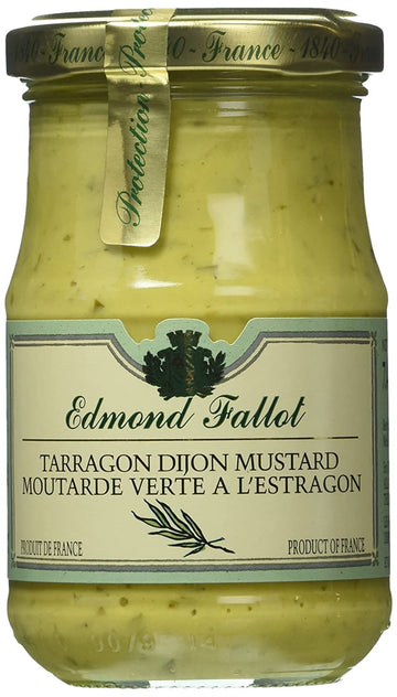 Edmond Fallot Tarragon Dijon Mustard 7.4 Ounce (Pack Of 4)