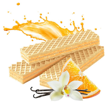 Voortman Bakery Sugar Free Orange Cr Me Wafers, 9 Oz., Pack Of 4 - Wafers Baked With Real Orange, No Artificial Colors, Flavors