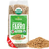 Organic Farro Pearled, 3.3 lb (52.8 oz), Italian Farro Perlato, Emmer Wheat, Non-GMO, Superfood, Bulk, Protein, Fiber Rich, L'Or