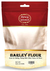 Spicy World Barley Flour - 4 lb (64oz) Bag | All-Natural, Raw, USA Grown | Versatile Barley Grain for Baking, Cooking, and More
