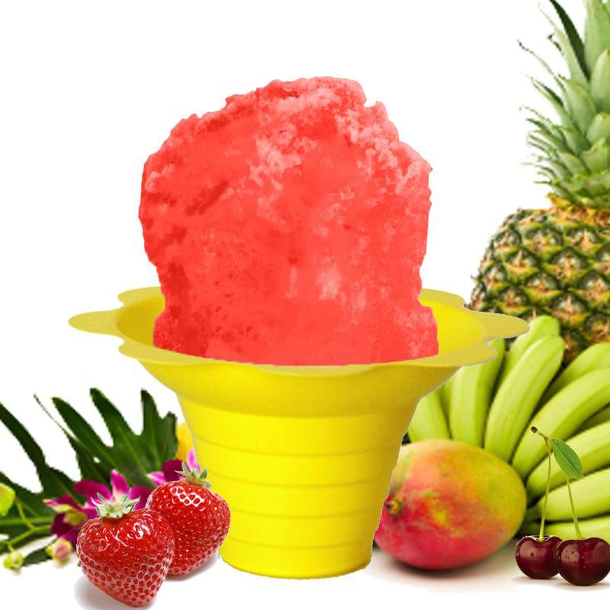 Hypothermias Shaved Ice & Snow Cone Syrup - Bpa-Free Recyclable Plastic Bottle Quart (32 Fl. Oz) - Wild Cherry - Non-Gmo 100% Pu