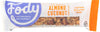 Fody Food Co. Almond Coconut Snack Bar, Non GMO, Gluten Free, 1.41 Ounces (Pack Of 12)