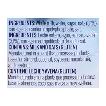 Iberia Oatmeal Drink, Ready-To-Drink, Shelf Stable, Good Source Of Calcium, Original Oatmeal Smoothie 6.8 Fl Oz Single Serve Pac