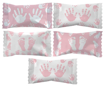 The Dreidel Company Girl Fingers & Toes Buttermints, Mint Candies, After Dinner Mints, Fat-Free, Individually Wrapped (55 Pieces)