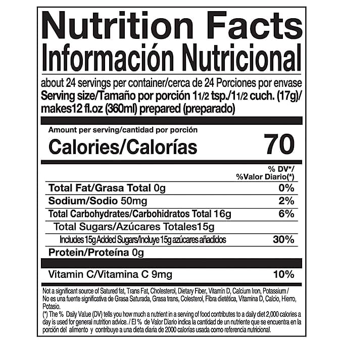 ZUKO Cantaloupe Instant Powder Drink, Family Pack, No Sugar Needed, Vitamin C, 14.1 Oz (Pack of 6)