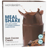 WonderSlim Meal Replacement Shake, Dark Cocoa Cream, 15g Protein, 24 Vitamins & Minerals, Gluten Free, 7 Count Box
