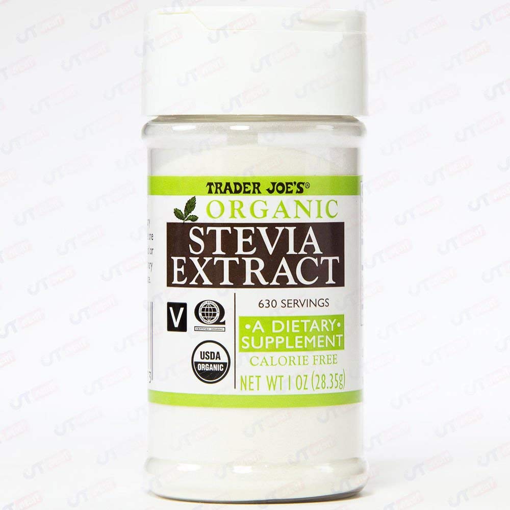 Trader Joe'S Organic Stevia Extract Calorie Free 1 Oz 630 Servings - Pack Of 2