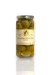 Buc-ees Feta Cheese Stuffed Olives, Creamy & Savory, Pickled, Gluten-Free, 9 oz, 3x3x6 inches