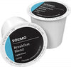 Amazon Brand - Solimo Light Roast Coffee Pods, Breakfast Blend, 100 Count, Compatible with Keurig 2.0 K-Cup Brewers