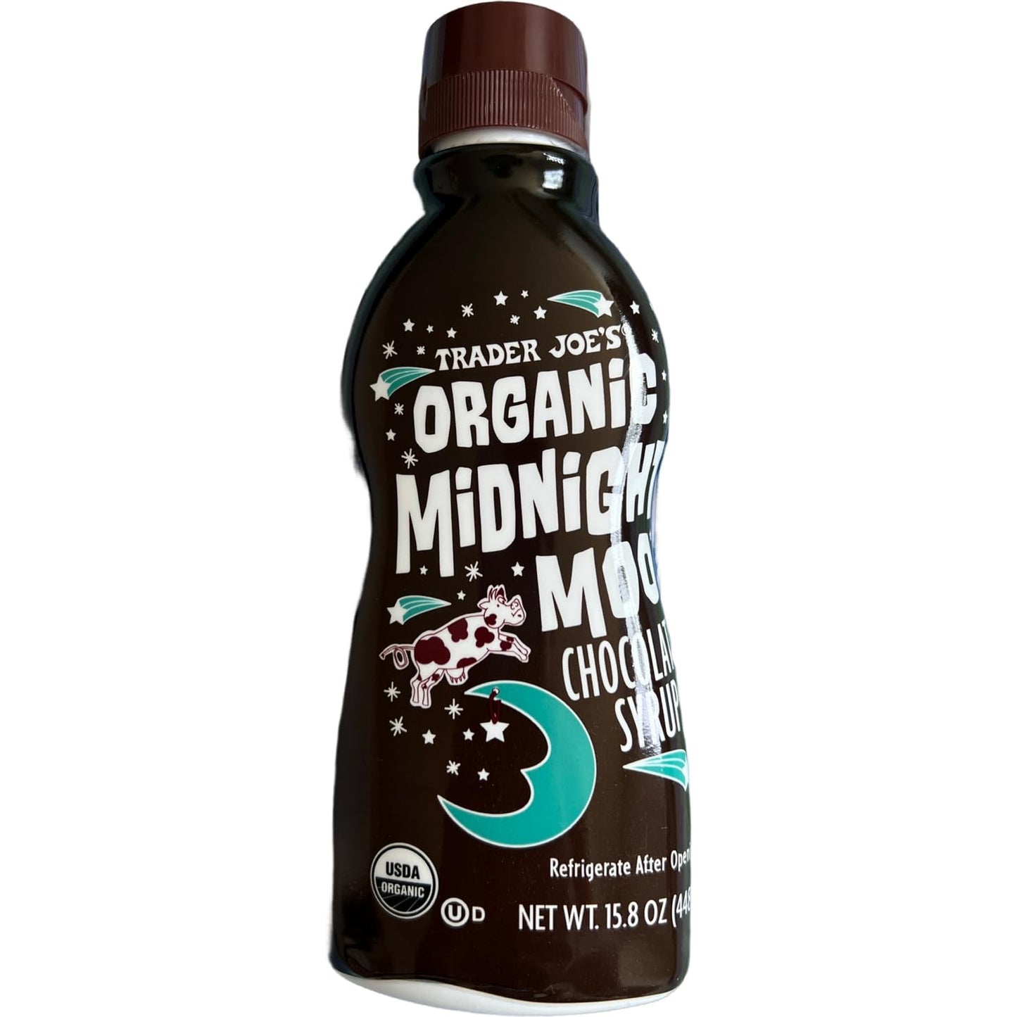 Trader Joe's Organic Chocolate Syrup 15.8 oz - Rich, Delicious Flavor, Perfect for Desserts and Beverages