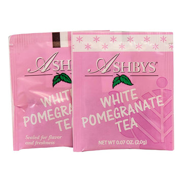 Ashbys Tea White Pomegranate Tea Bags - 25 Count Box
