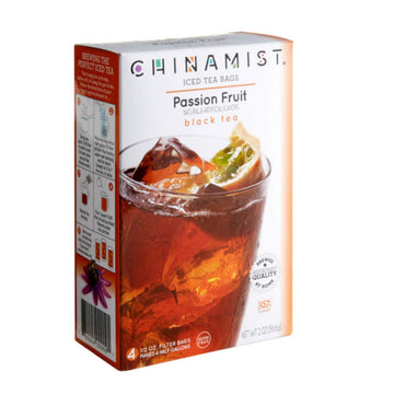 China Mist, Passion Fruit Black Tea Bags For Iced Tea, (3 Pack)