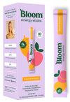 Bloom Nutrition Energy Drink Powder Packets Sugar Free Energy Drink Mix with L-Theanine B Vitamins & Natural Caffeine On the Go Powder Sticks for Natural Energy 10 Calories (10 Pouches (Pack of 1) Peach Mango)
