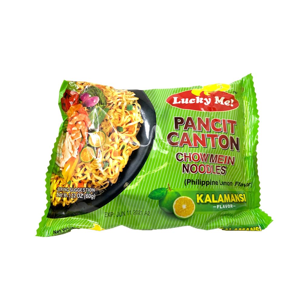 Lucky Me Instant Noodle Pancit Canton Kalamansi (Pack of 30)