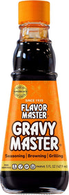 Gravy Master: Grilling, Seasoning And Browning Sauce - Ready To Use - 1 Bottle (5 Fl Oz) - Vegetarian, No Gluten, Kosher, Pareve