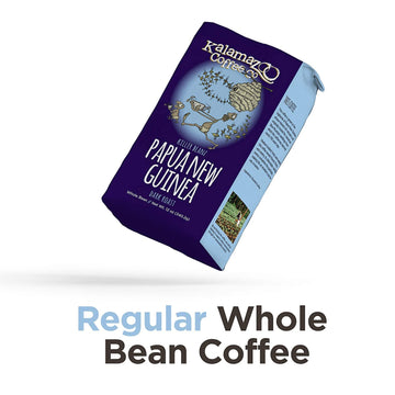 Kalamazoo Coffee Company Papua New Guinea Whole Bean Coffee - Killer Beanz Dark Roast | 12Oz Bag (1 Pack)