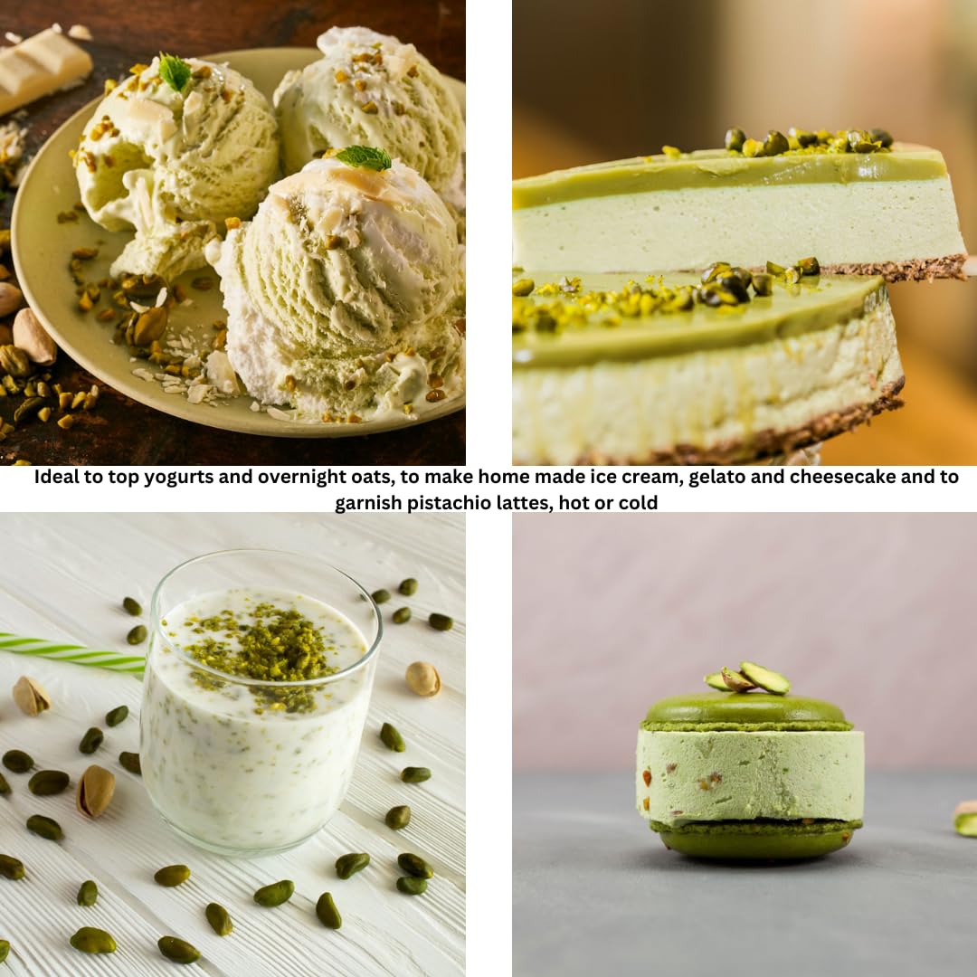 Alma Gourmet Sicilian Pistachio Cream Spread - Pack of 3 - Ideal for Spreading on Bread, Waffles, and Desserts - 7.05oz (200g)
