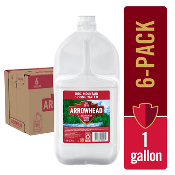 Arrowhead Spring Water Case Bundles (1 Gallon Case Of 6 - 2 Cases) 128 Fl Oz (Pack Of 12)