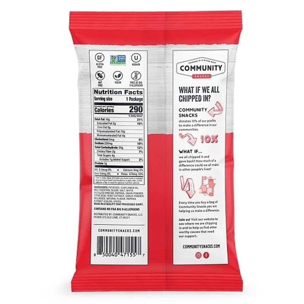 Community Snacks, All Mixed Up Chips, 2 oz (Pack of 20)