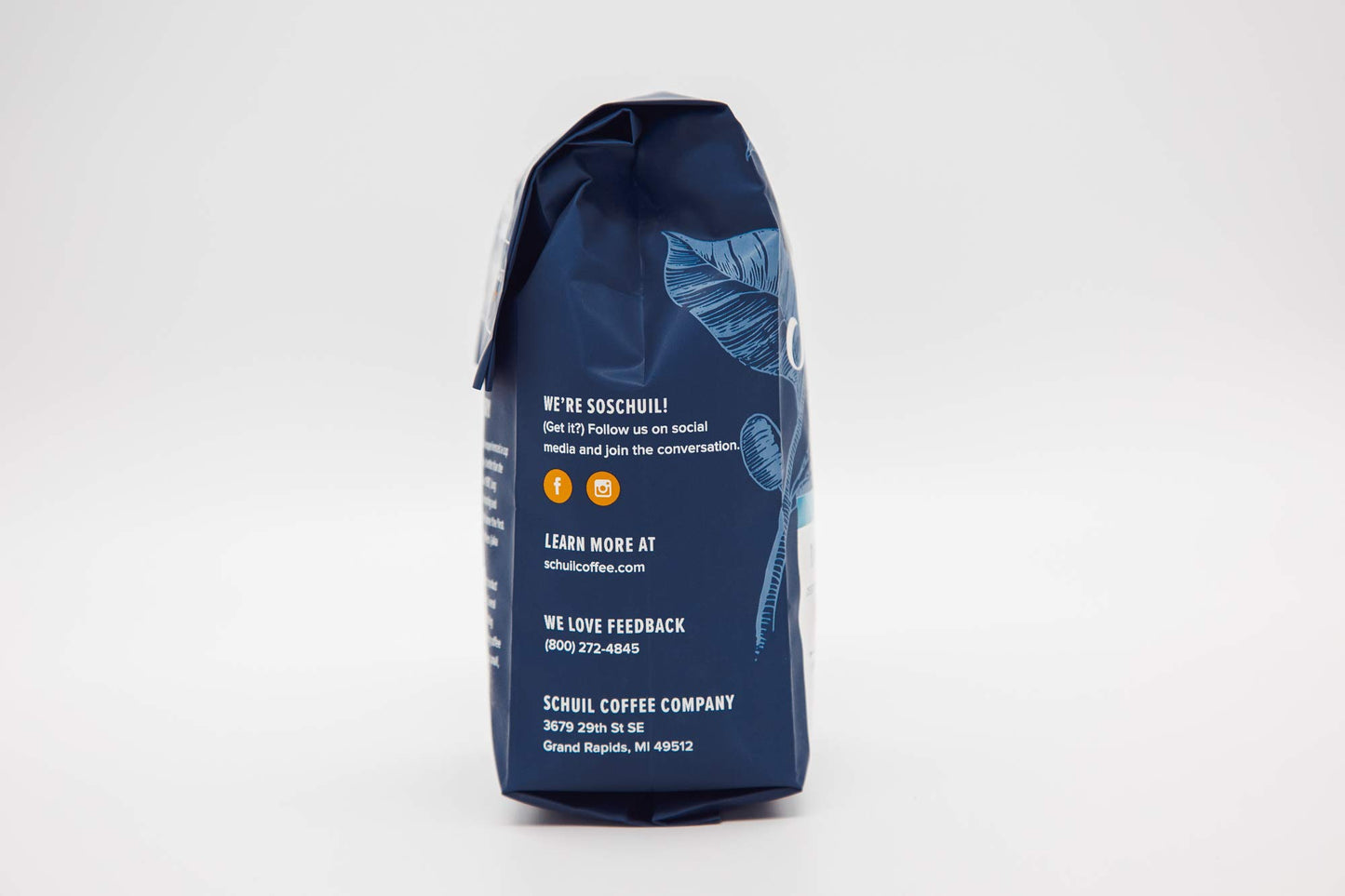 SCHUIL Dutch Breakfast Blend Whole Bean Coffee, Fair Trade, Medium Roast, 12 Ounce Bag