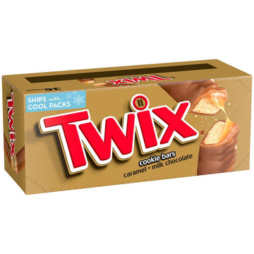 Twix Full Size Caramel Chocolate Cookie Candy Bar, 1.79 Oz. 36-Count Box