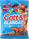 Malaco Gott & Blandat Favorit Mix 140G - Mix Of Fruit Gummy And Liquorice,