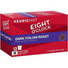 Eight O'Clock Dark Italian Roast Coffee, 12 Ct