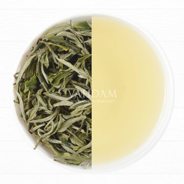 Vahdam, Exotic White Tea Leaves From The Blue Mountains (25 Cups/1.76Oz) 100% Pure White Tea Loose Leaf - Mellow & Delicious | P