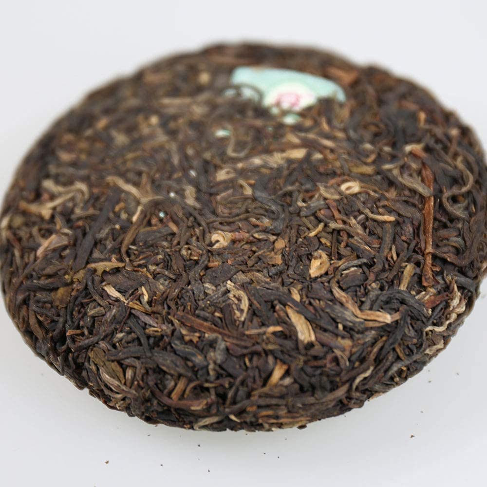 TAETEA 7542 Classic Raw Pu-erh Tea, Aged Fermented Raw Puerh Tea Cake, Chinese Sheng Puer Black Tea for Daily Drink and Gift 15