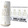 Wild Bills Vanilla Cream Soda - Classic Craft Soda, Caffeine Free, Gluten Free, Vegan, 12 Oz, 12 Pack, Cream