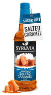 Syruvia Sugar-Free Salted Caramel Syrup - 25.4 fl oz. Premium Coffee Flavoring Syrup. 0 Calories, Kosher, and Gluten-Free. Perfe
