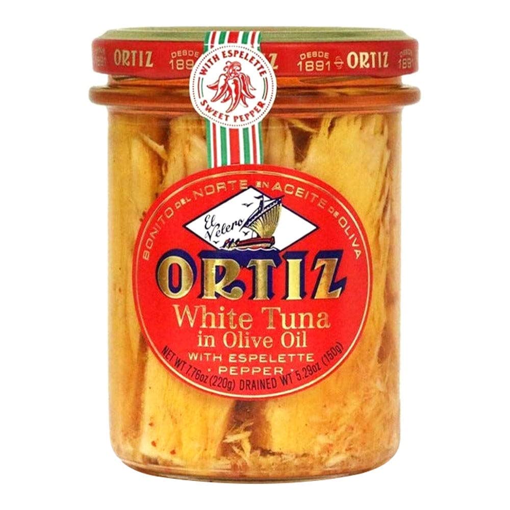 Ortiz Espelette Sweet Pepper White Tuna In Olive Oil, 7.76 Oz