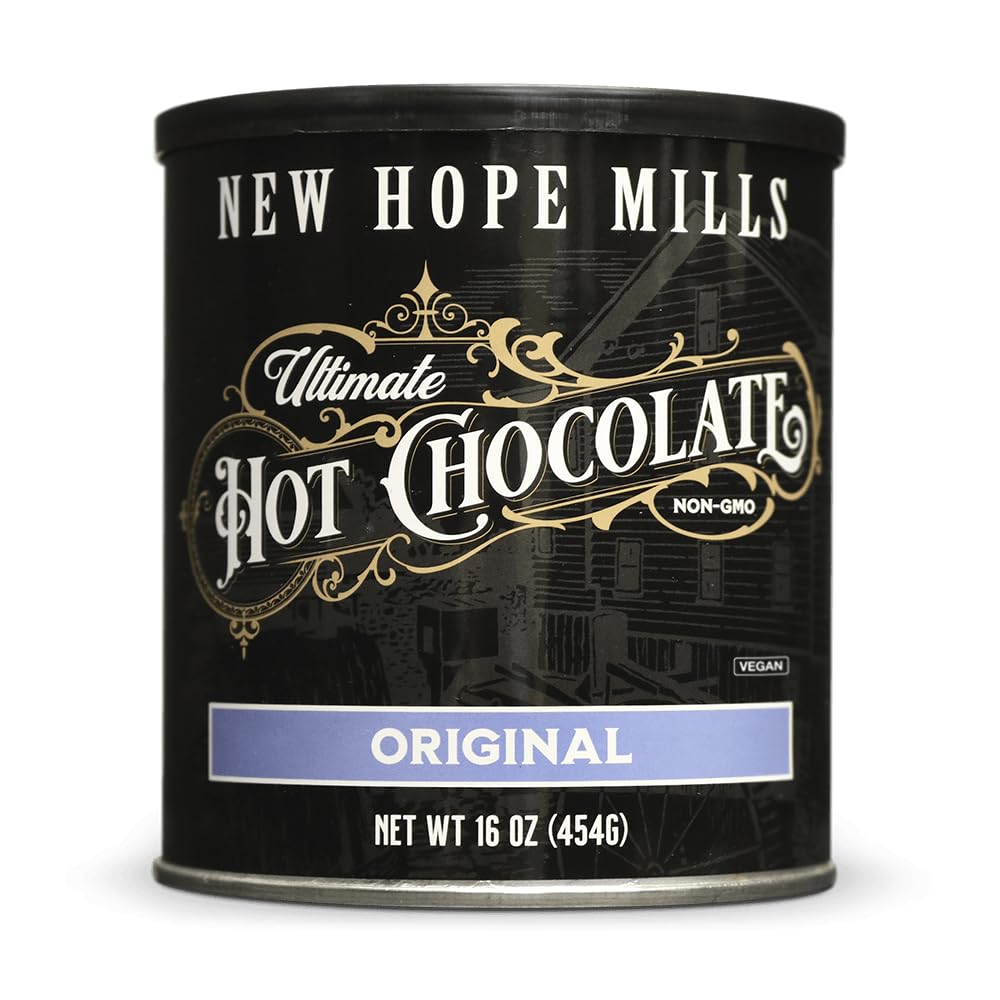 Ultimate Hot Chocolate By New Hope Mills Non-Gmo 16Oz Vegan (Ultimate Oriflavor Blendal)