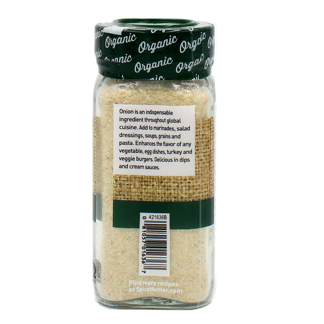 Spice Hunter, ONION PWDR ORG, 1.8 Ounce