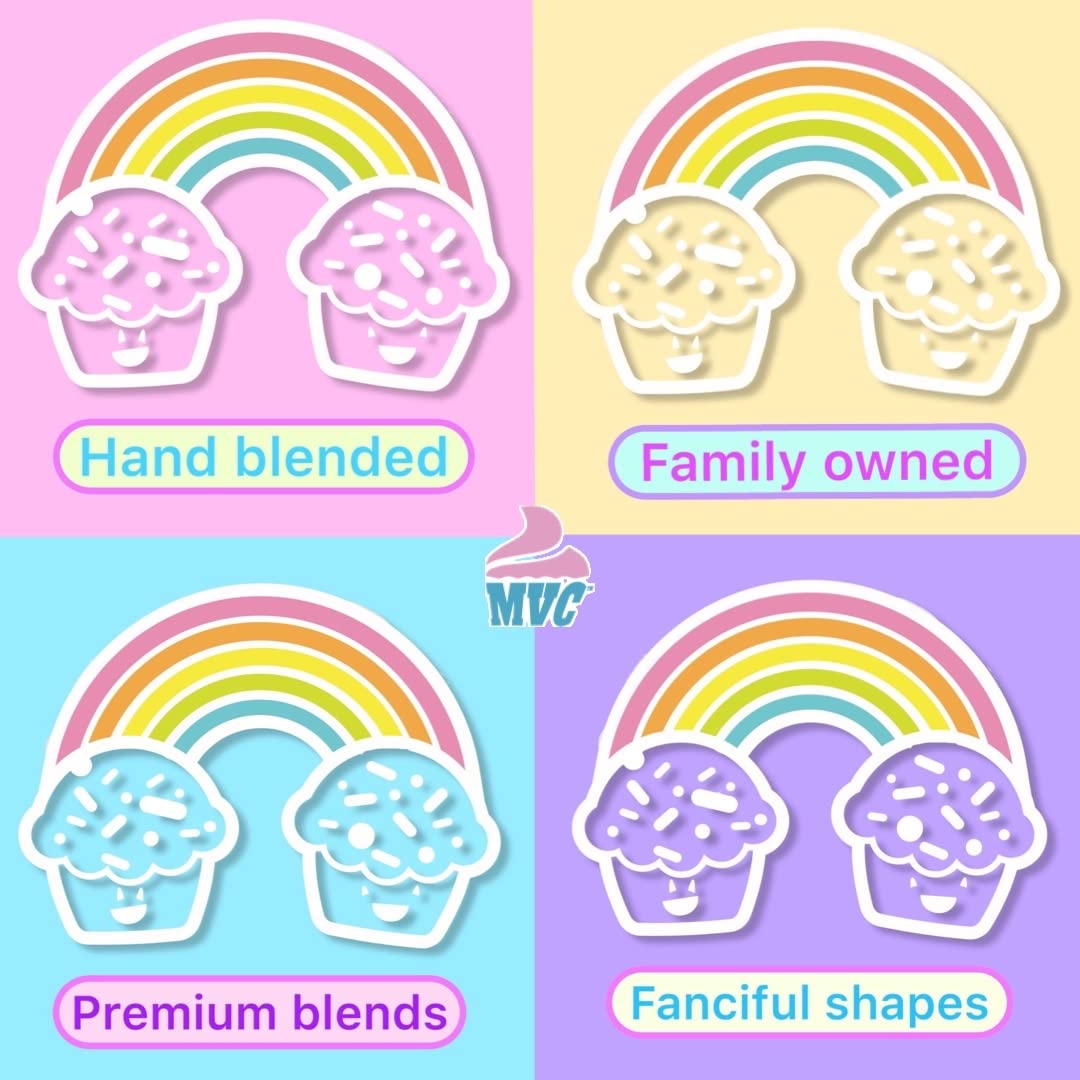 Manvscakes Sprinkles - Themed Sprinkles for Cake Decorating, Sprinkle Mix for Cookies, Ice Cream, Fondant Cake, Caramel Apples,