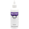 Decopac Cake Drip, Black Color, Vanilla Flavor, Matte Like Chocolate, 6.35 Oz