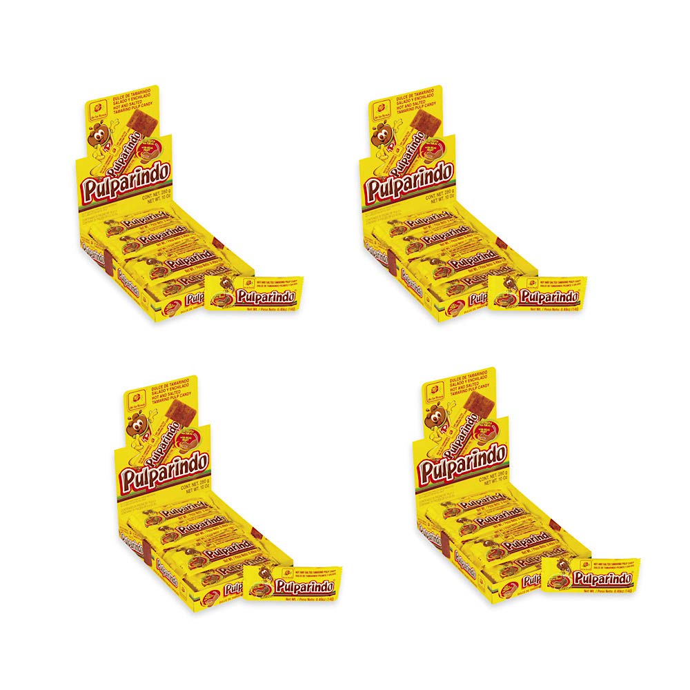 de la Rosa Pulparindo Flavors Bundle - 4 Originals, Multicolor, 10.59 cm
