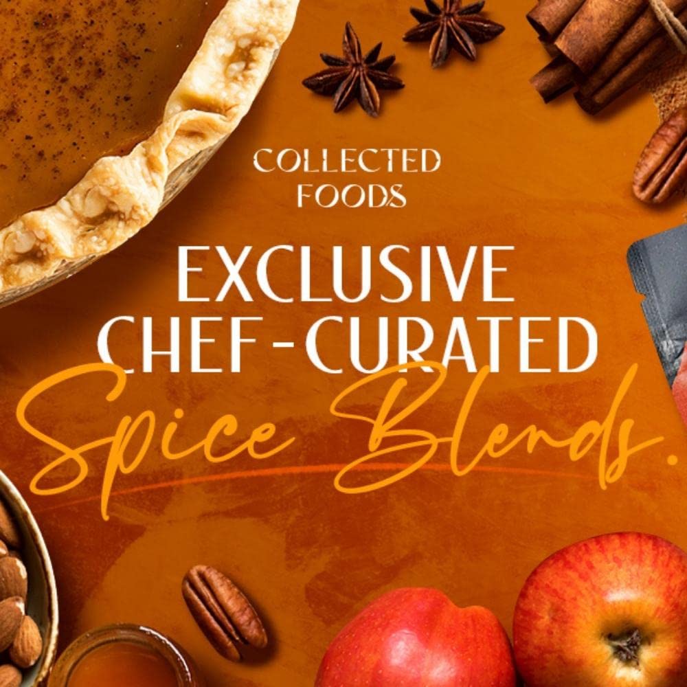 Collected Foods Pumpkin Spice Seasoning - Spice Blend for Baking and Cooking, 2 Ounce Pack