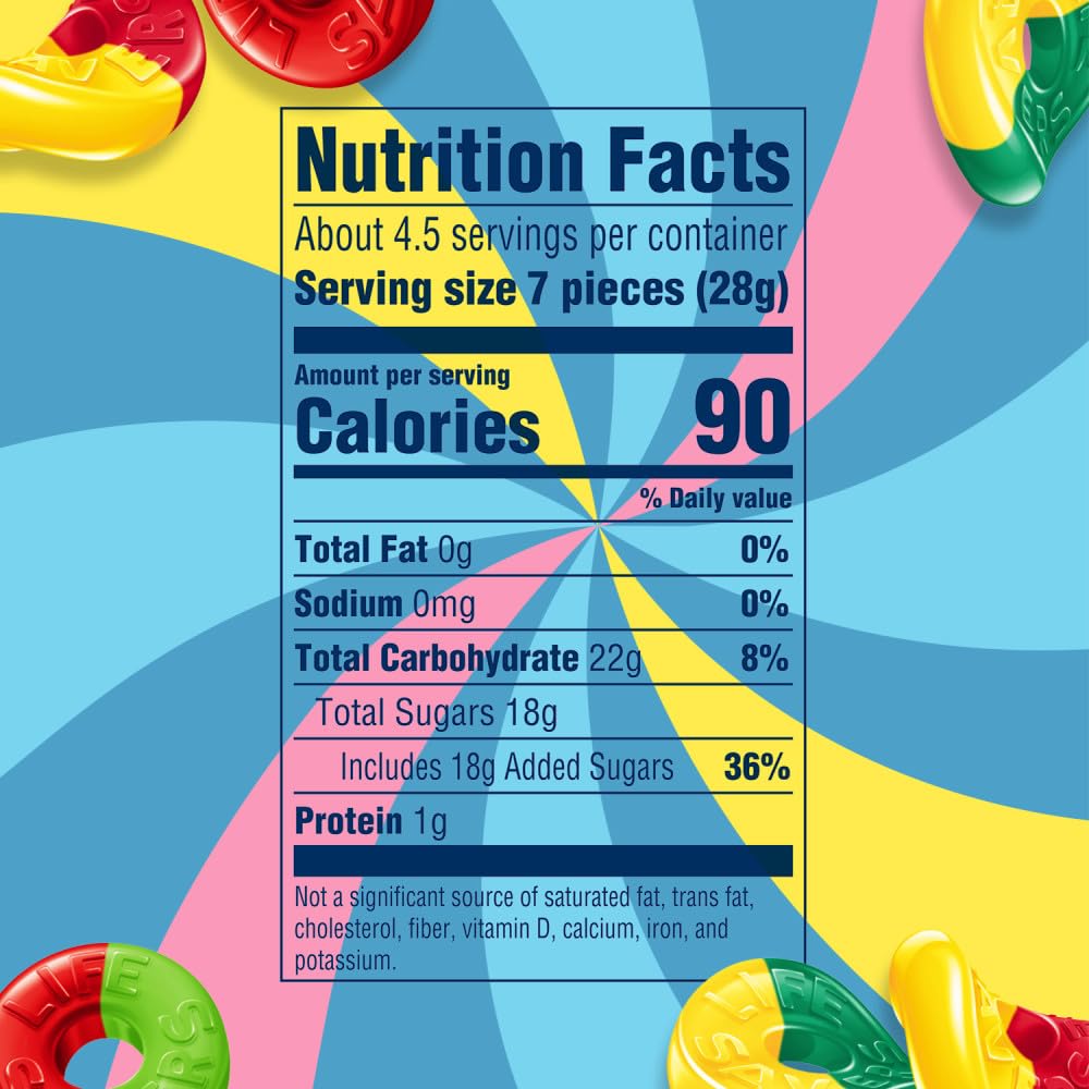 LIFE SAVERS Gummies Collisions 2 Flavors in 1 Soft Chewy Fruit Gummy Candy 4.6 Oz Bulk Candy Pack of 12