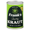 Franks Kraut, Shredded, Canned, 14-ounces (Pack of24)