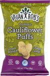 Vegan Robs Plant Based Probiotic Cauliflower Puffs Certified Gluten Free Kosher(OU) Kosher 3.5 oz - 3 pack