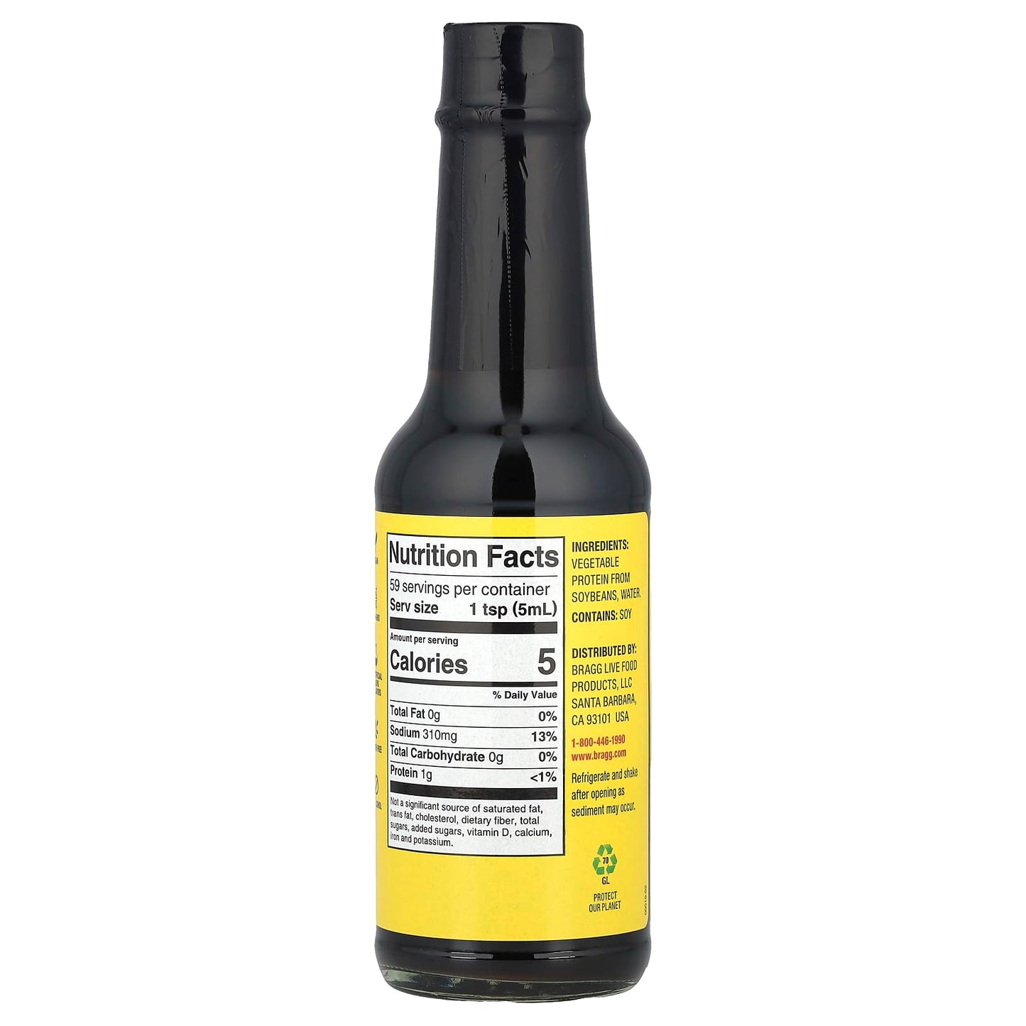 Bragg - All Natural Liquid Aminos All Purpose Seasoning - 10 Oz.