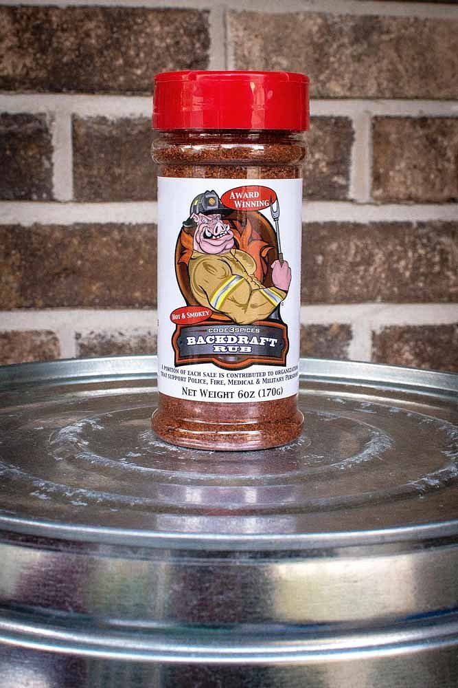 CODE 3 SPICES Backdraft Rub, 6 OZ