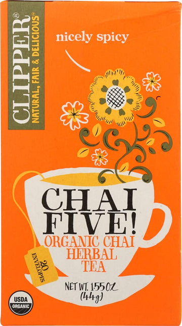 Og2 Clppr Tea Chai Five ( 6 X 20 Bag )